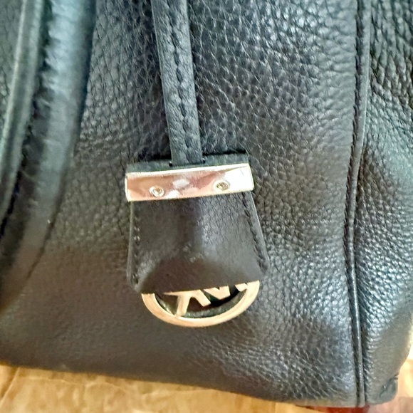 Michael Kors Black Leather Satchel - Picture 4 of 6